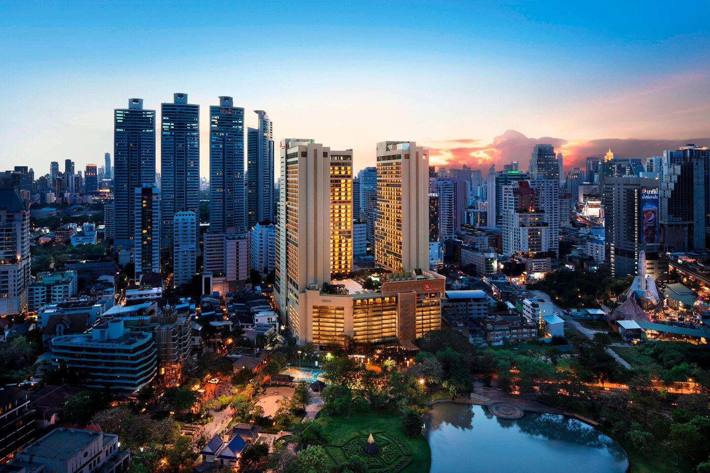 Bangkok Marriott Marquis Queen’s Park & SALA Phuket Mai Khao Beach Resort