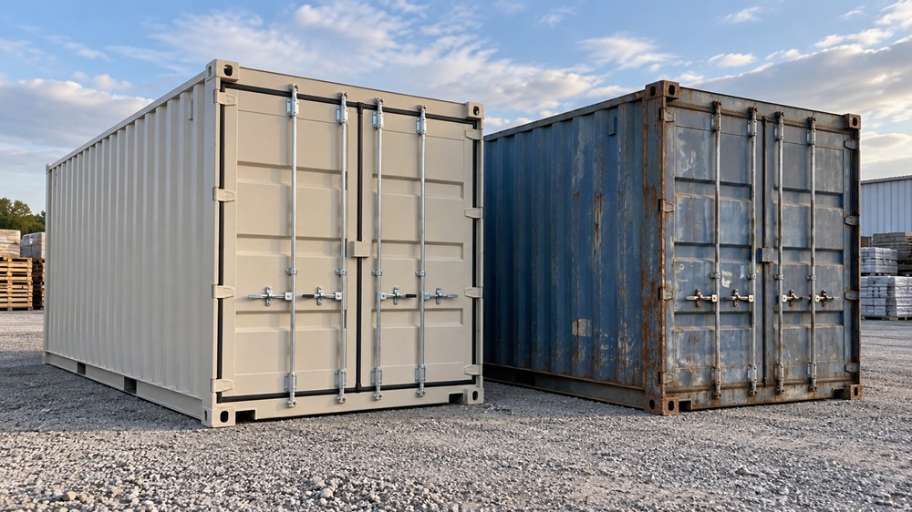 Containere de depozitare noi sau second-hand: ce alegere este mai avantajoasa?
