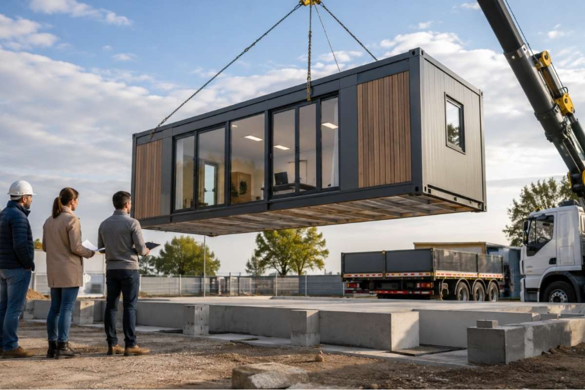Cat dureaza montarea unui container modular de locuit?