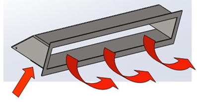 Montajul grilelor luft