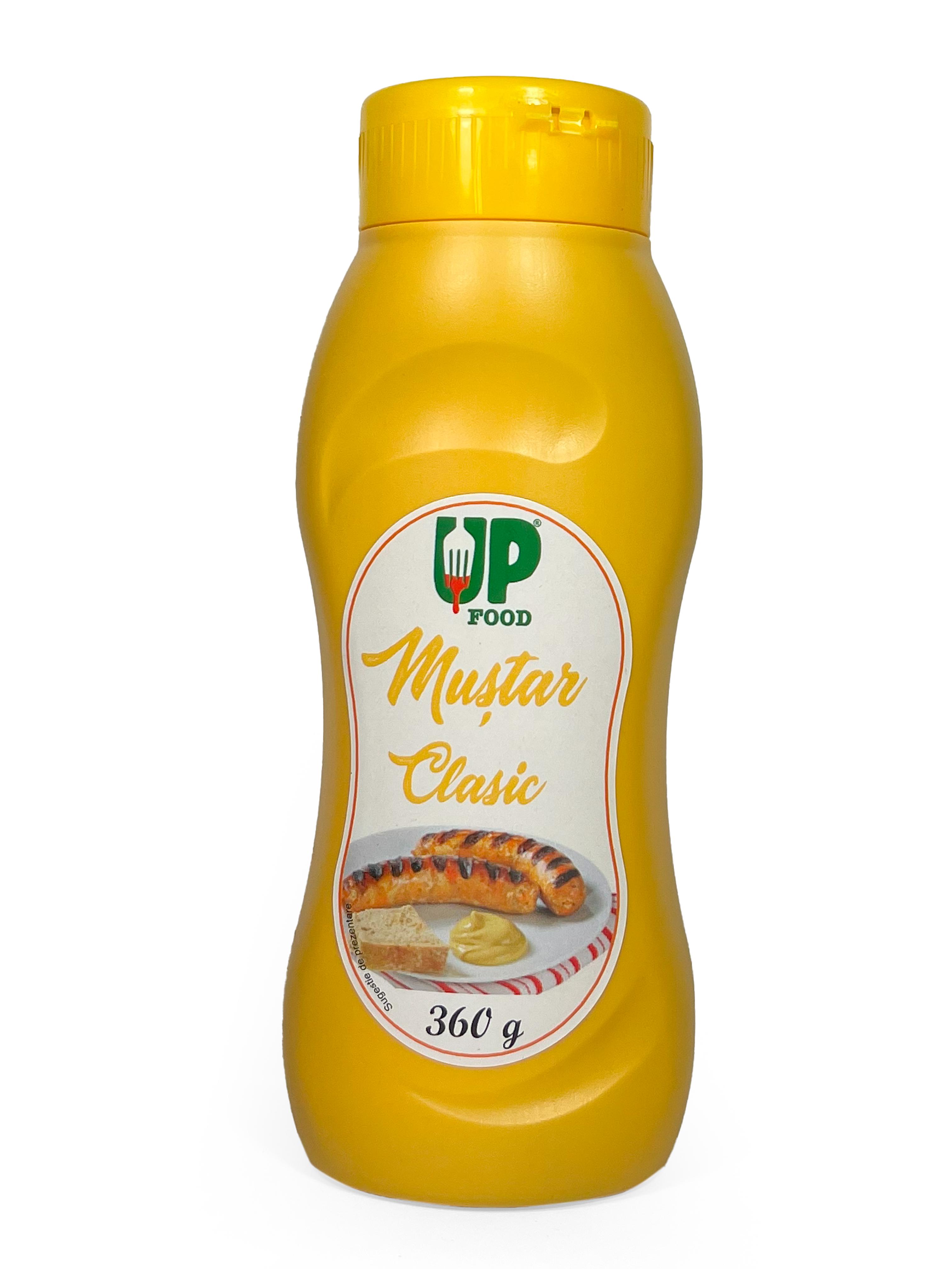 Muștar Clasic Flacon 360 g - Bax 6 bucăți