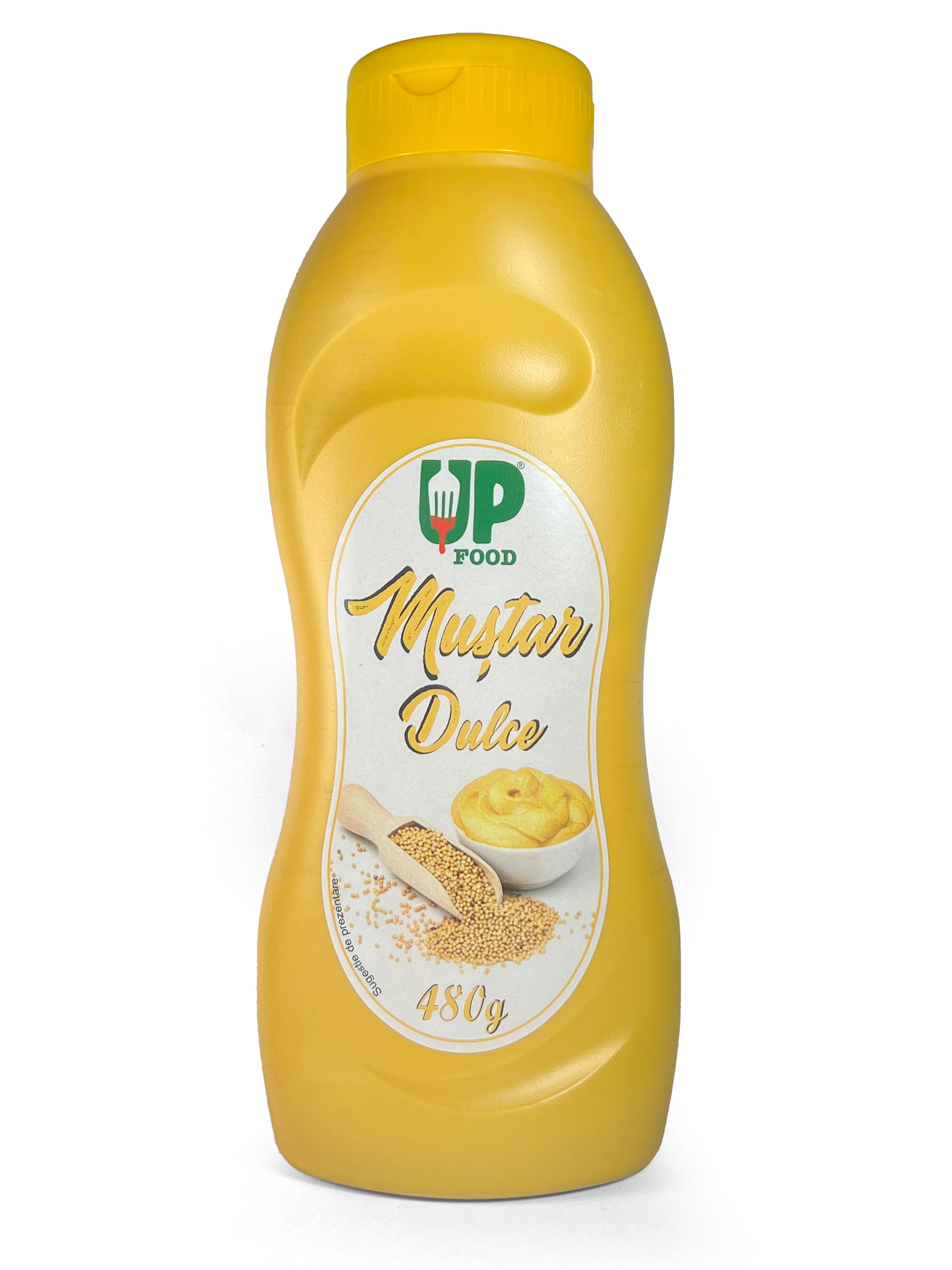 Muștar Dulce Flacon 480 g - Bax 6 bucăți