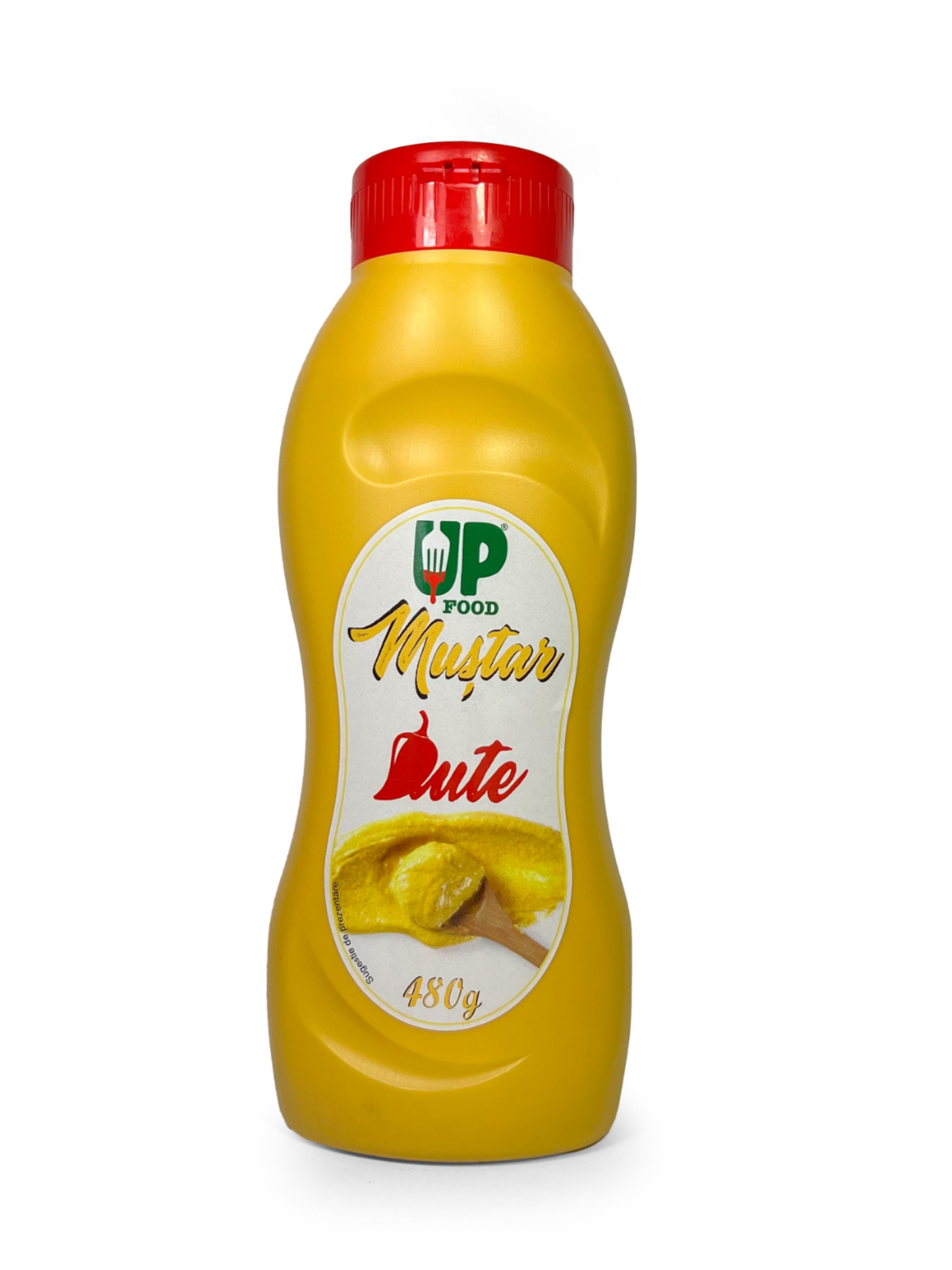 Muștar Iute Flacon 480 g - Bax 6 bucăți