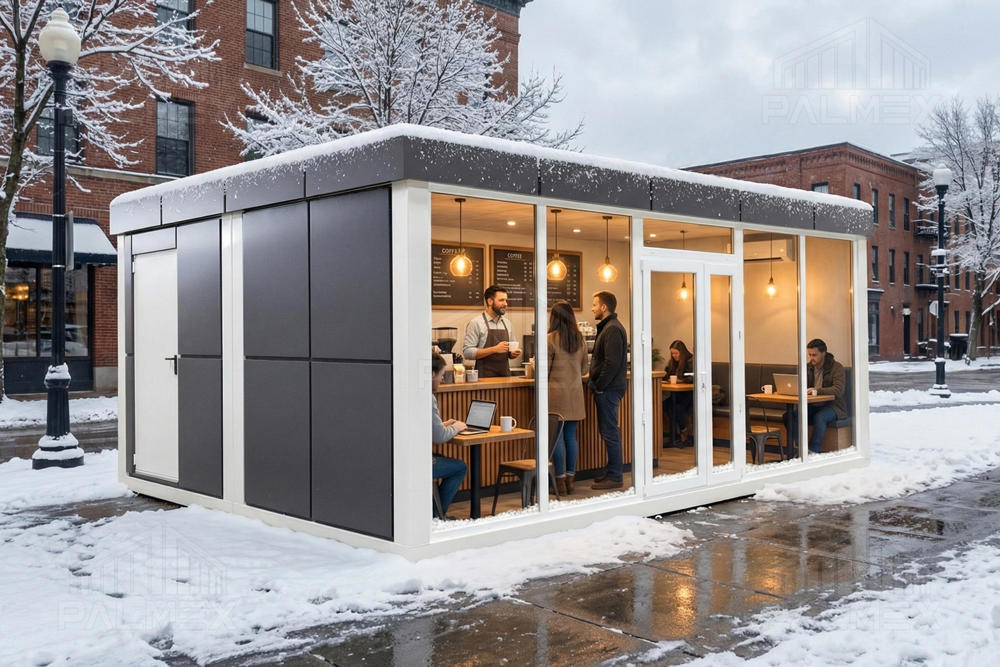 Containere comerciale pentru spatii temporare si permanente