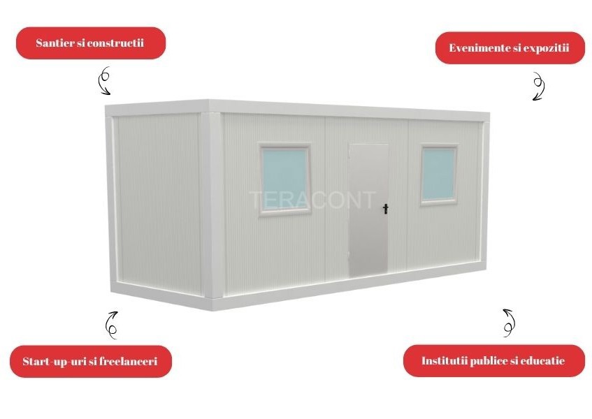 Containere de birou – solutia flexibila pentru spatii de lucru moderne